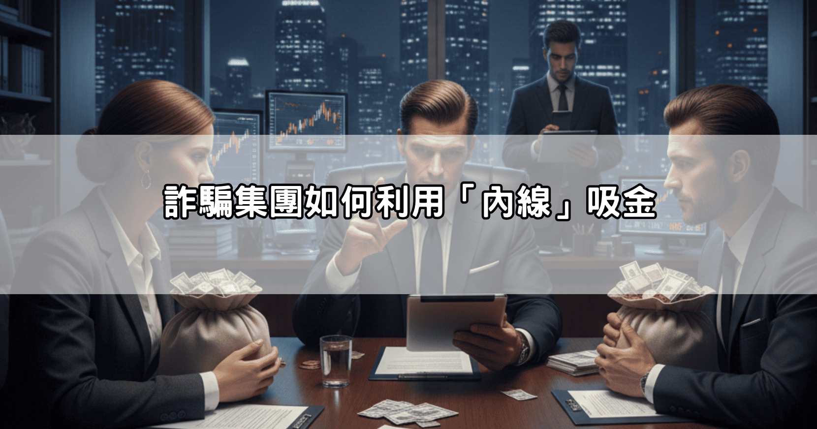 詐騙集團如何利用「內線」吸金